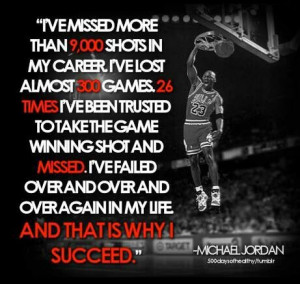 Michael Jordan: success and failure