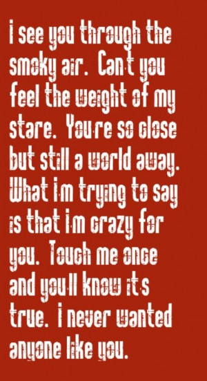 ... Crazy for You - song lyrics, song quotes, music lyrics, music quotes