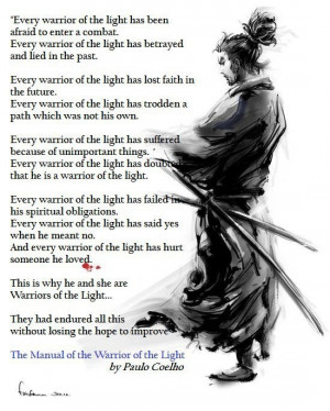 Warrior of the Light- Paulo Coelho