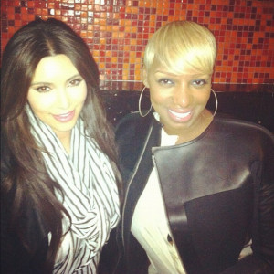 ... Fired Sweetie Hughes! PHOTO – Kim Kardashian & NeNe Do Dinner Again