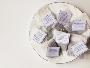 18 different quotes armed with the quotes i designed a simple tea bag ...