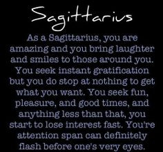 About Sagittarius More