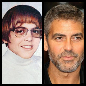 George Clooney bent puberty over and made it his bitch.