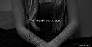 and White depressed suicidal suicide anxiety Scared self harm skin ...