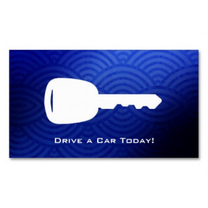 car dealership business cards car rental business cards