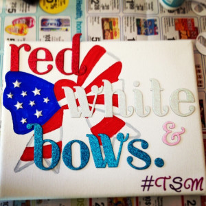 Home » Photos » Red, white, and bows. #tsm