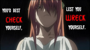 lucy from elfen lied