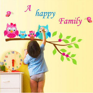High quality! 1 Piece Cute Owl Baby Room Art Wall Decals/Wall stickers ...