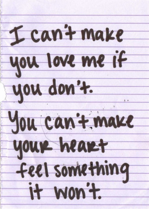 Bonnie Raitt, I Can't Make You Love Me.