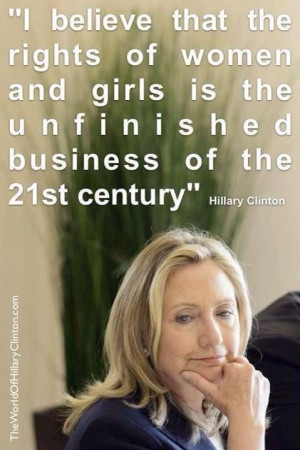 Hillary Clinton Quote