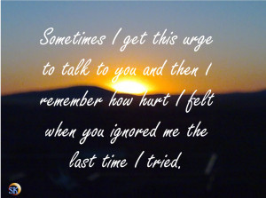 Feeling Ignored Quotes