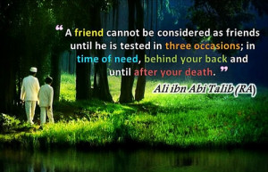 imam ali quotes on friends