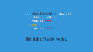 The questions I would raise next are, “How do we know what’s good ...