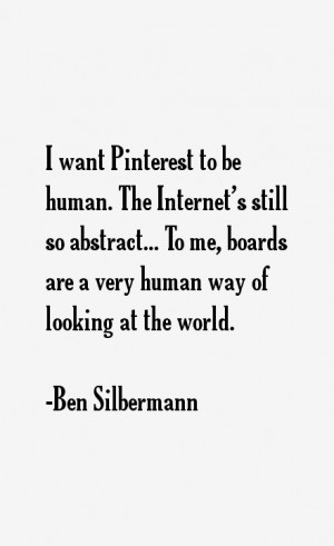 want Pinterest to be human The Internet 39 s still so abstract To