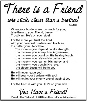Jesus is your true friend|Jesus is your best friend in life