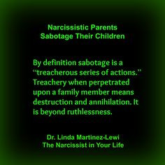 Dr. Linda Martinez-Lewi, Narcissistic Parents Sabotage Their Children ...