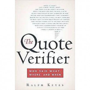 The Quote Verifier (Paperback)