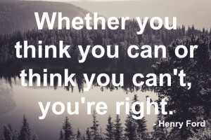 Image and inspiring quote from Henry Ford