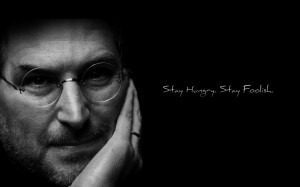 Steve Jobs Stay Hungry Stay Foolish wallpaper