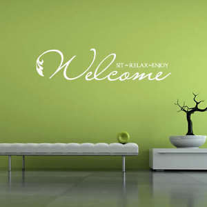 ... -Sit-Relax-Enjoy-Home-Interior-Vinyl-Wall-Sticker-Decal-Quote-QU089