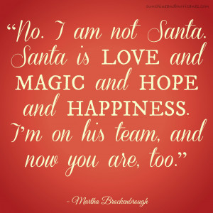 Yes, Sweet Boy, We Are All On Santa's Team. sunshineandhurricanes.com