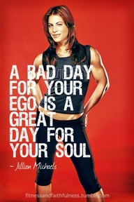 bad day for your ego...