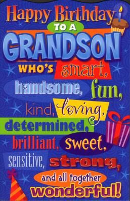 grandson birthday