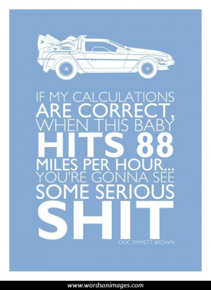 Back to the future quotes