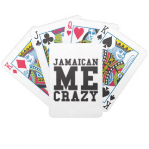 Jamaican Me Crazy Bicycle Card Decks