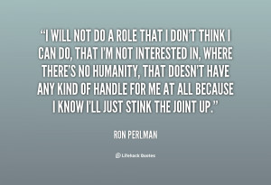Ron Perlman Quotes