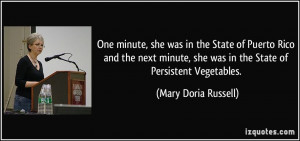 Mary Doria Russell Quote
