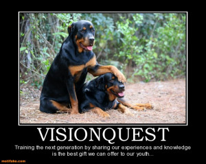 VISIONQUEST - Training the next generation by sharing our experiences ...