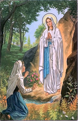 36. St Bernadette and Our Lady of Lourdes