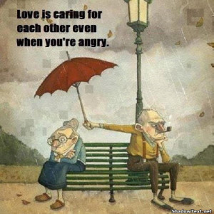 Caring Even When Angry
