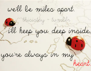 Sweet Long Distance Relationship Quotes
