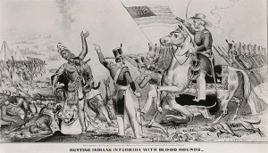 Andrew Jackson Political Cartoon Indians