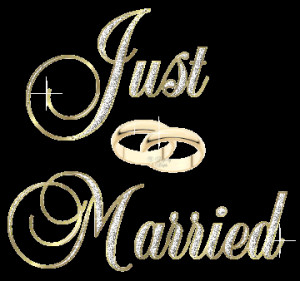 Just Married Pictures, Images & Photos