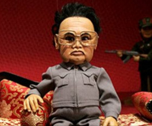 The Great Leader - no, hang on, that's a puppet caricature, oops!)