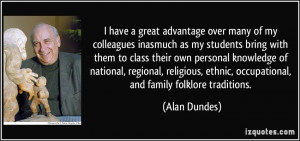 have a great advantage over many of my colleagues inasmuch as my ...