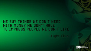 Fight Club #Quote - #desktopwallpaper created using Project330.com