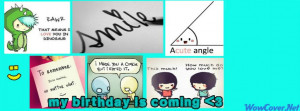 My Birthday Is Coming 439 Facebook Cover
