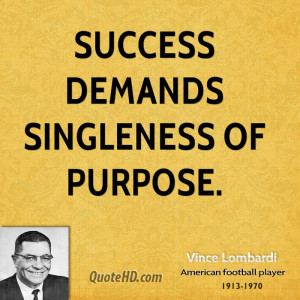 Vince Lombardi Quote Picture
