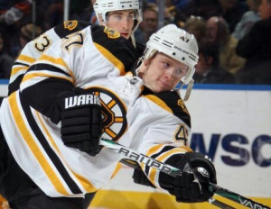 The Boston Bruins' Torey Krug is the first rookie dman in NHL history ...