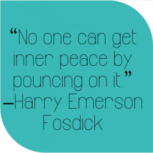 Harry Emerson Fosdick Quote