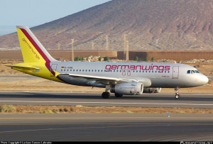 AGWC Germanwings Airbus A319-132 taken 01. Oct 2011 at Tenerife ...