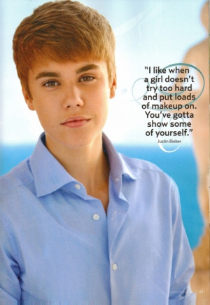 Justin Bieber Sayings