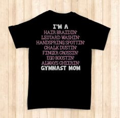 gymnast mom shirt more t shirt gymnastics mom shirt