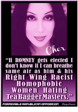 ... Words That Started A Twitter Storm: Cher's Famous Tweet About Romney