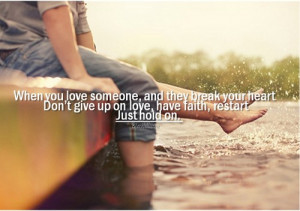 Hold on - quotes Photo