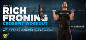 Train With The World's Fittest Man: Rich Froning CrossFit Workout!